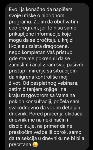 Recenzija učesnika edukacije 1